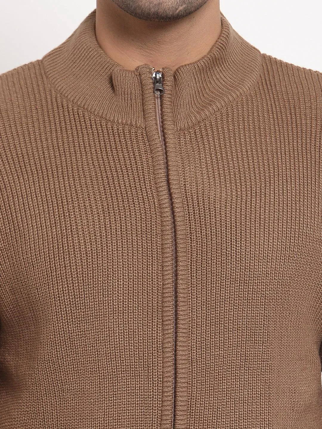 Style Quotient Men Tan Solid