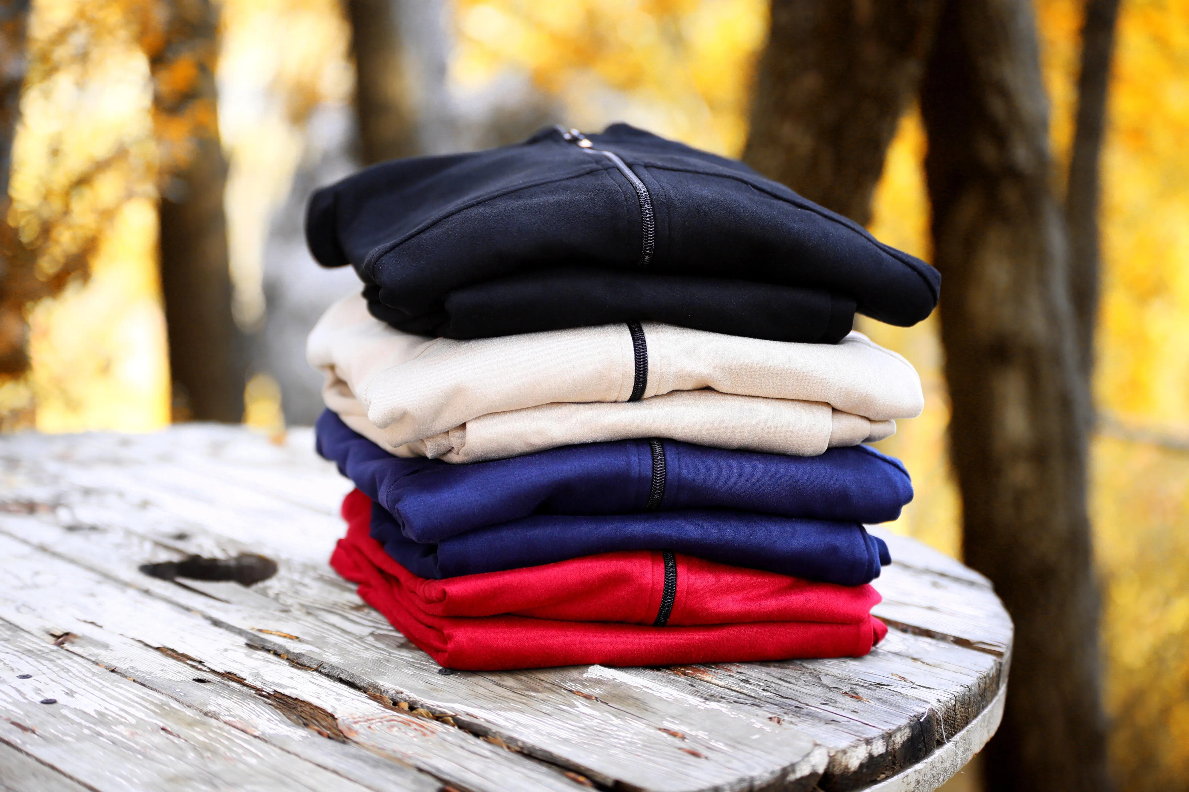 Suede Pants - Navy