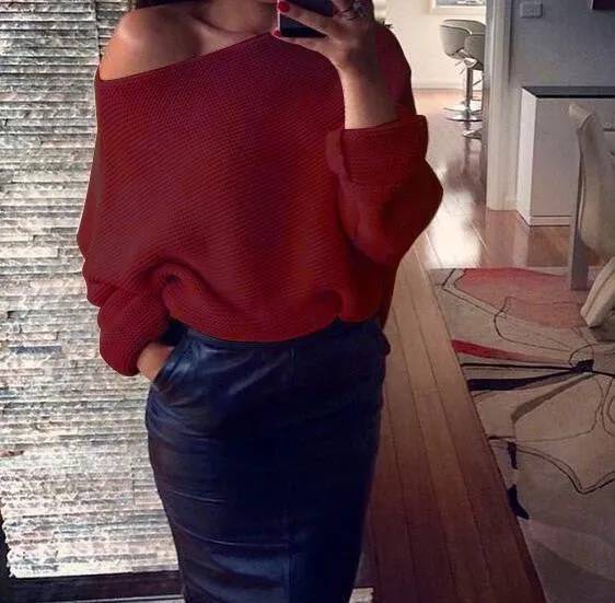 Sweater Women Pullovers Long Sleeve Wool Pullover Kintted O-Neck Fashion Cashmere Sweaters Plus Size