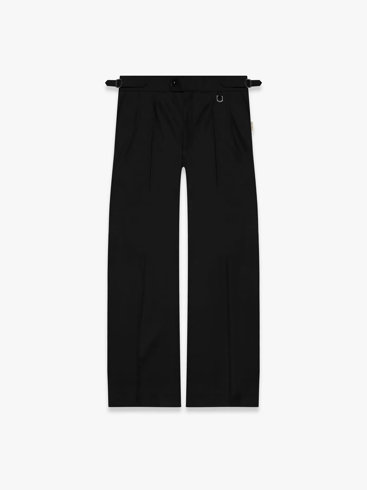 TAILORED BAGGY PANTS - BLACK