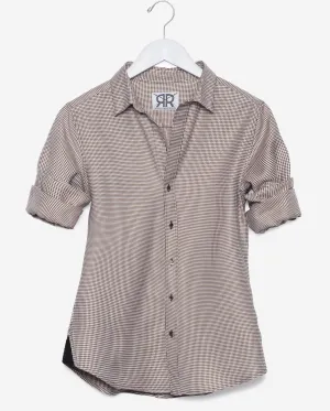 Tailored - Gold and Black Check