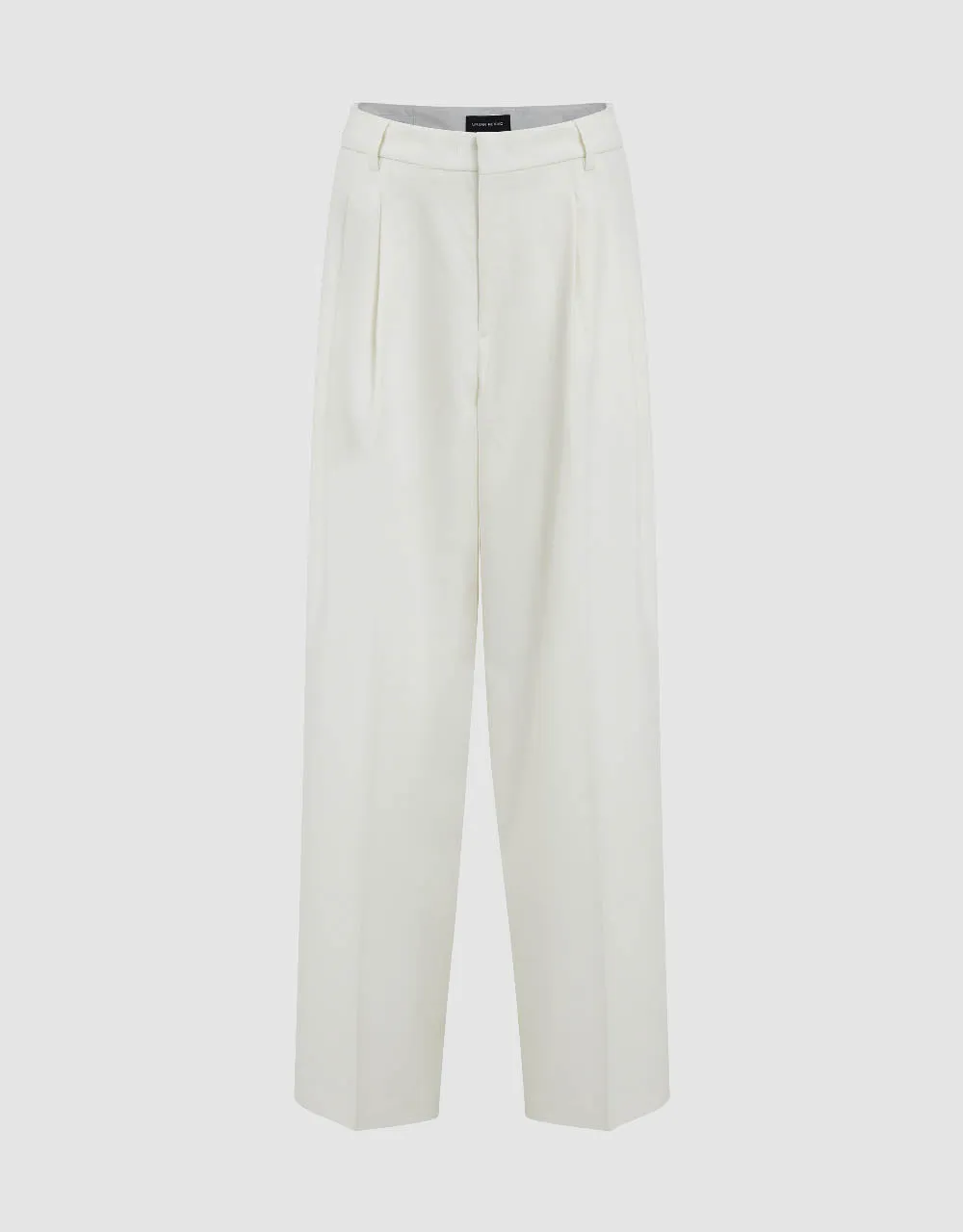Tailored Wide-Leg Pants