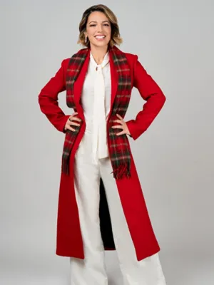 Take Me Back For Christmas Vanessa Lengies Trench Coat