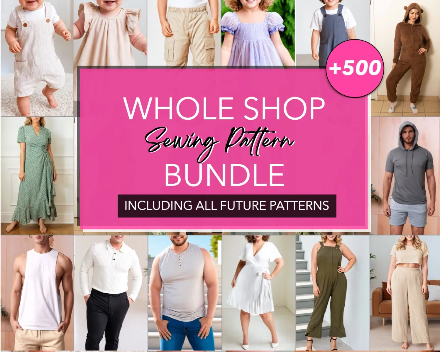 Tassel Tie Paperbag Pants Sewing Pattern