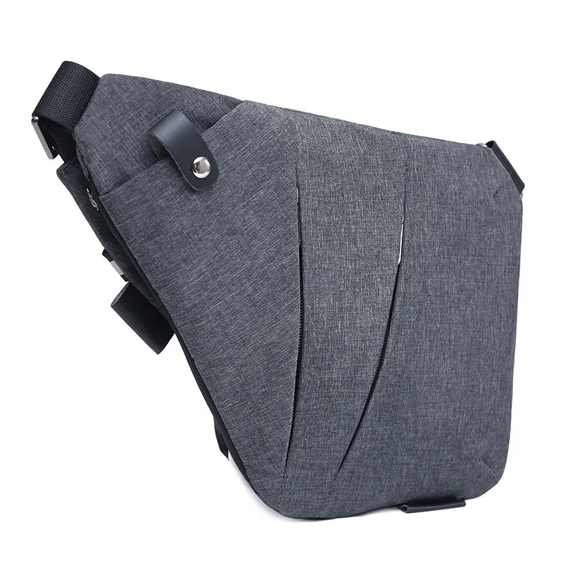 TechTote: Men's Ultimate Digital Storage Canvas Bag