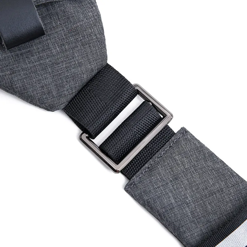 TechTote: Men's Ultimate Digital Storage Canvas Bag