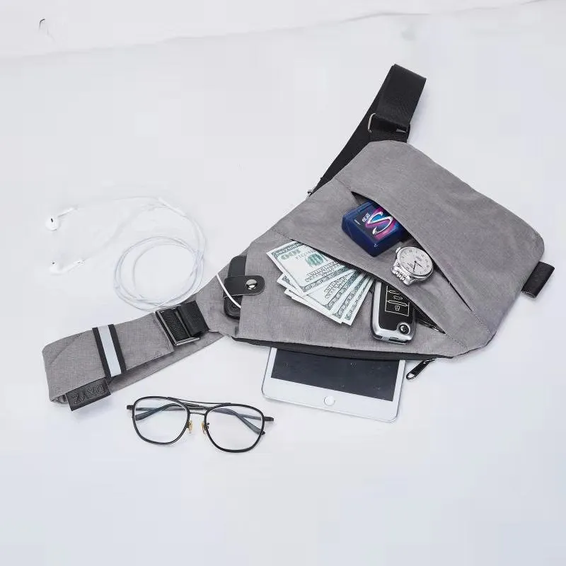 TechTote: Men's Ultimate Digital Storage Canvas Bag