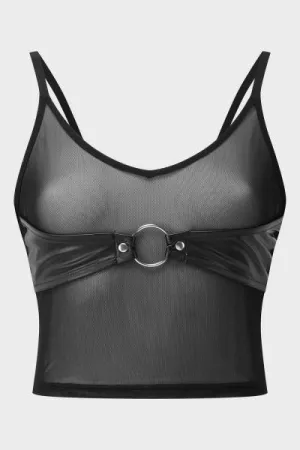 Temple of Eloquence Cami - Black -