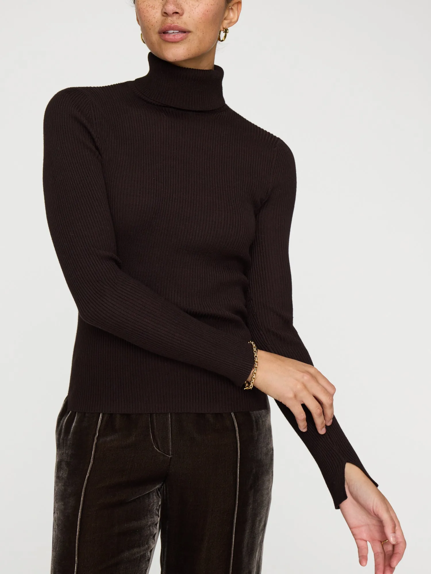 The Noel Ribbed Turtleneck