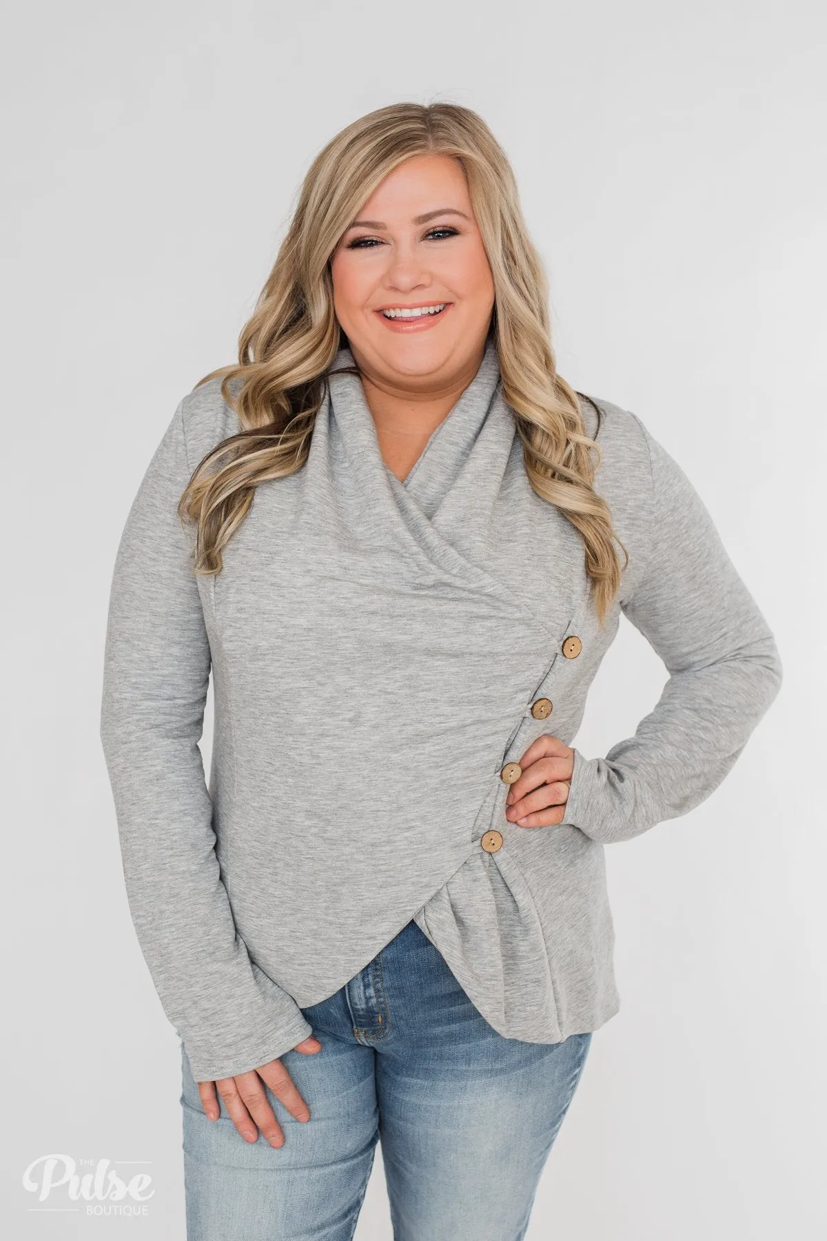The Perfect Occasion Jacket- Heather Grey