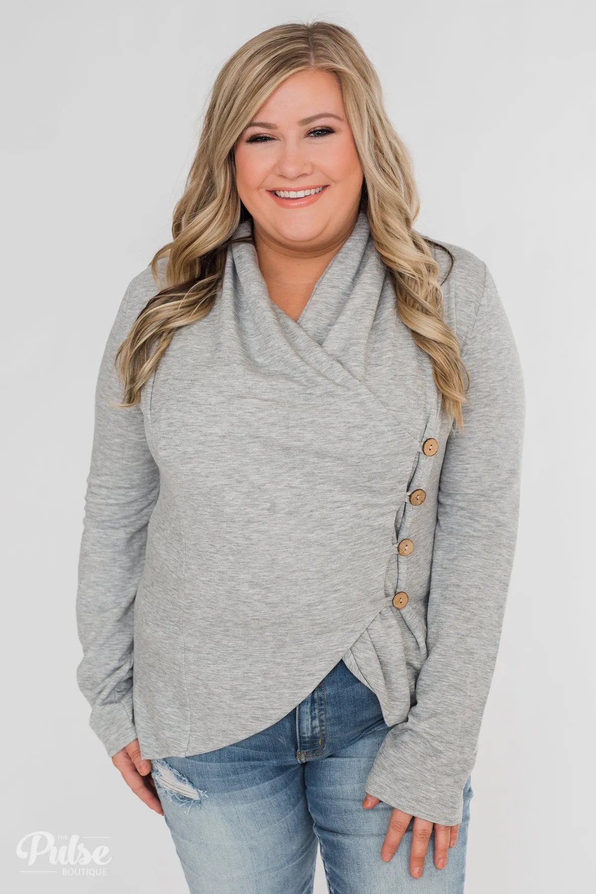 The Perfect Occasion Jacket- Heather Grey