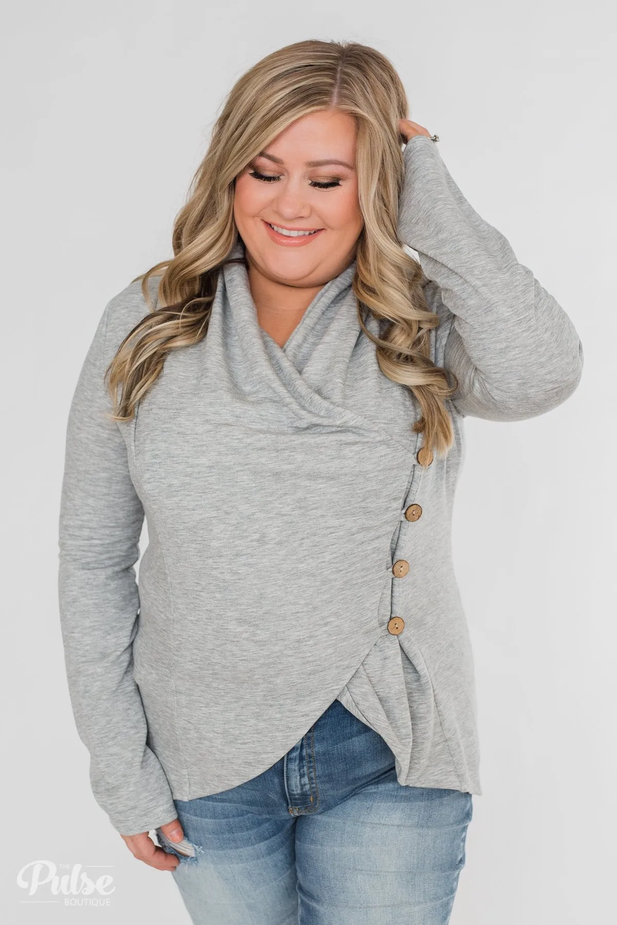 The Perfect Occasion Jacket- Heather Grey