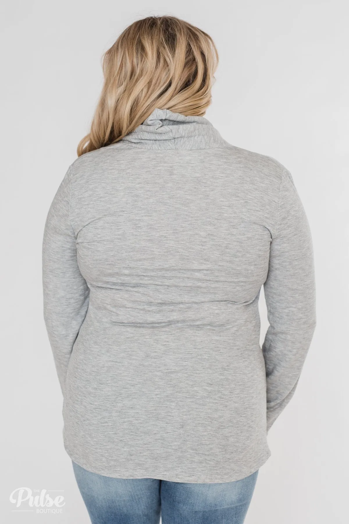 The Perfect Occasion Jacket- Heather Grey