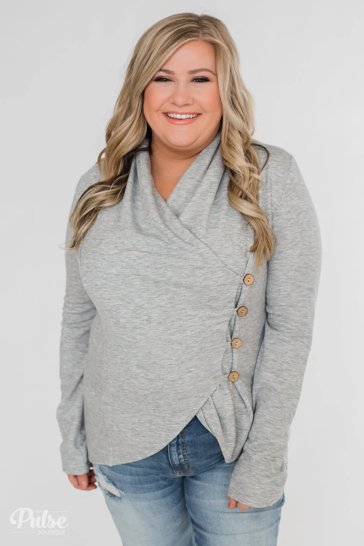 The Perfect Occasion Jacket- Heather Grey