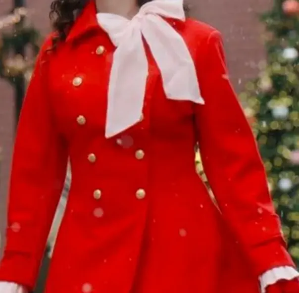 The Secret Gift Of Christmas Bonnie Parker Red Coat