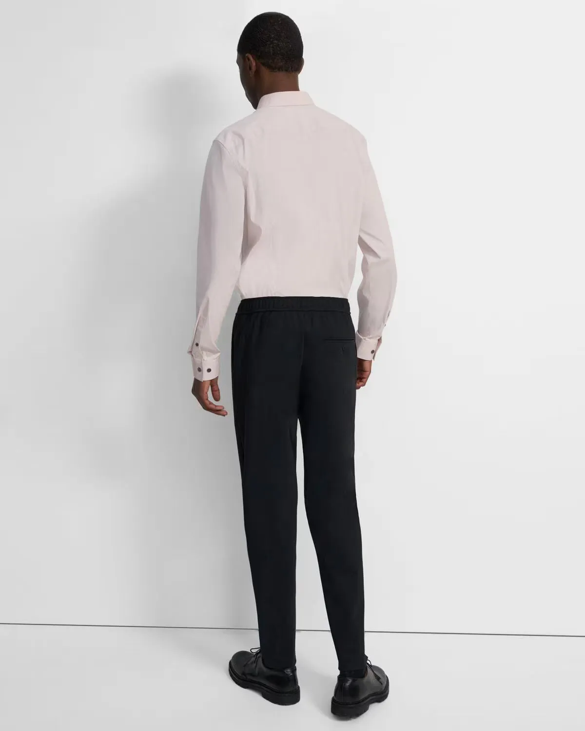 Theory Sylvain Shirt in Good Cotton - Tint