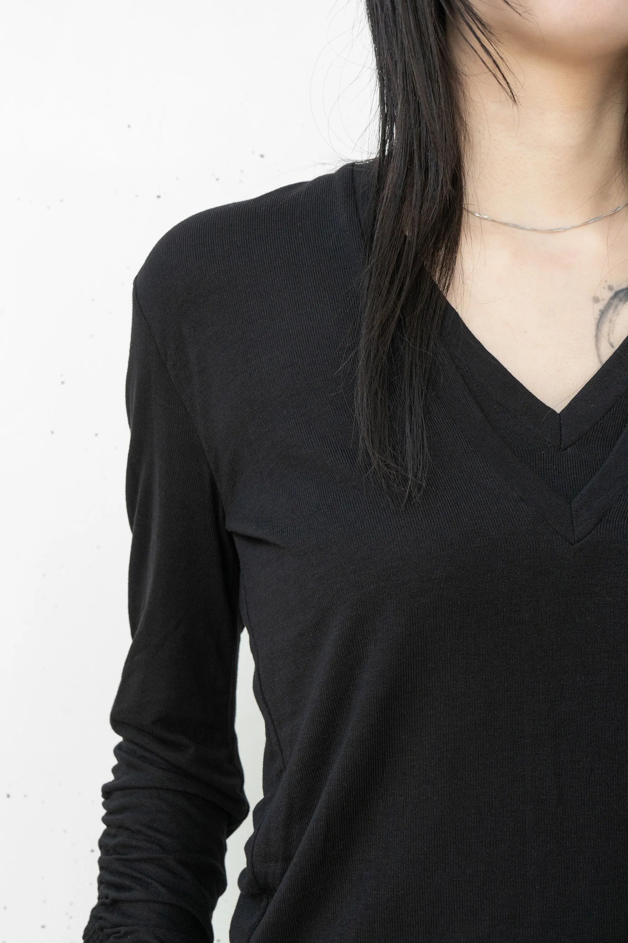 thom/krom Shirring Fitted Tops (Femme)