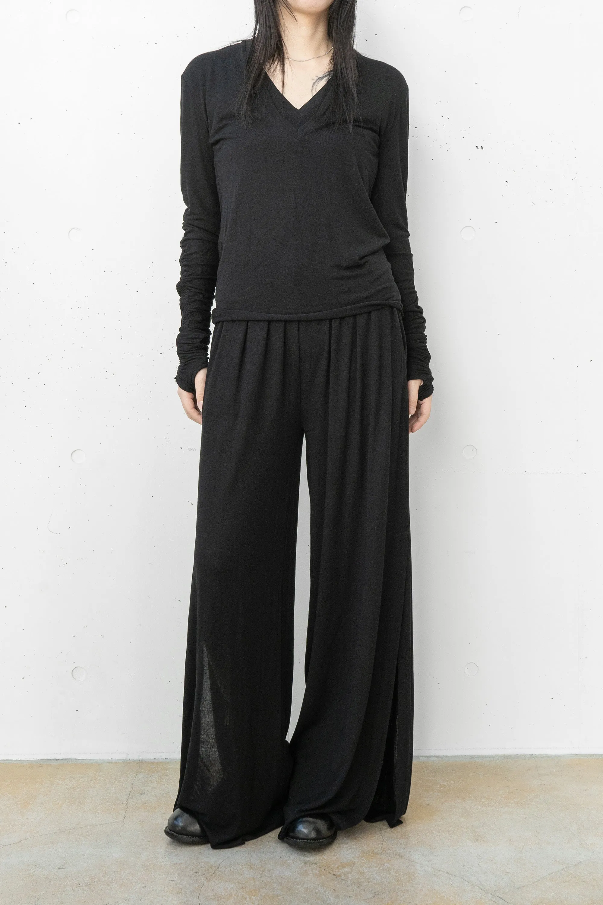 thom/krom Shirring Fitted Tops (Femme)