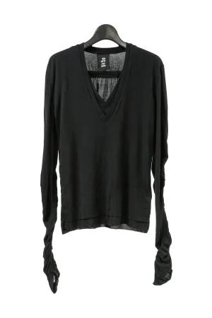thom/krom Shirring Fitted Tops (Femme)