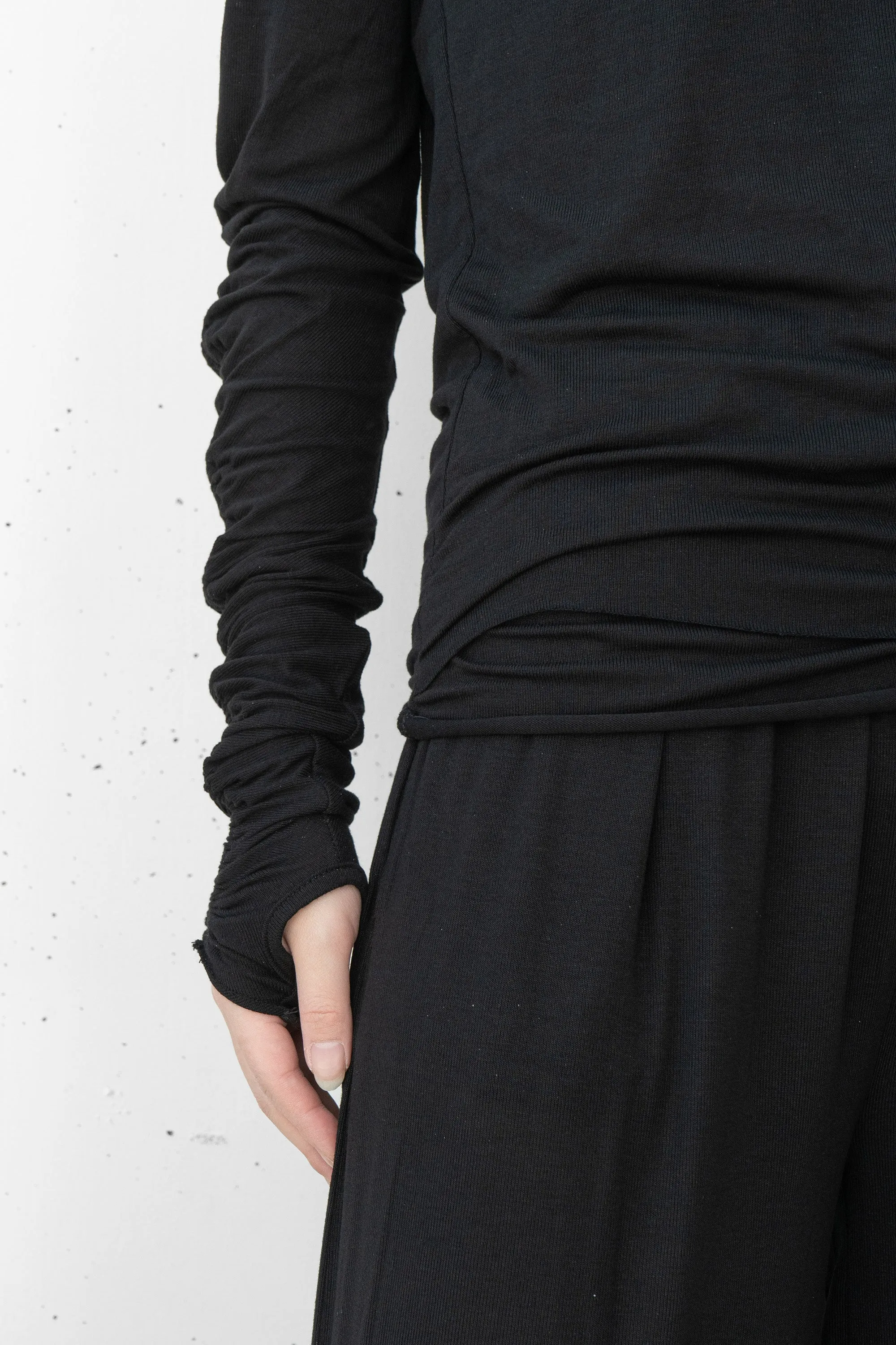 thom/krom Shirring Fitted Tops (Femme)