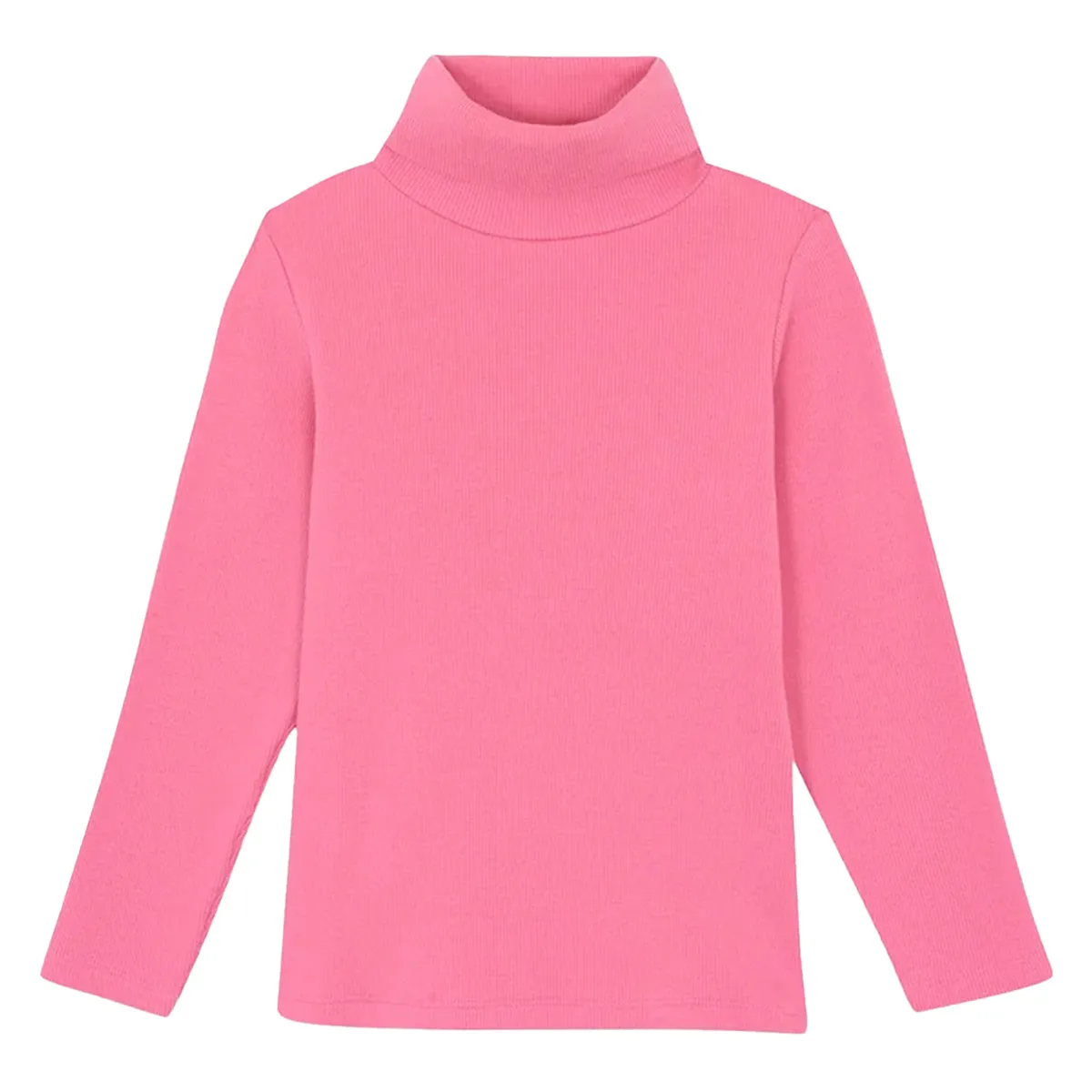 Titou Ribbed Pink Turtleneck