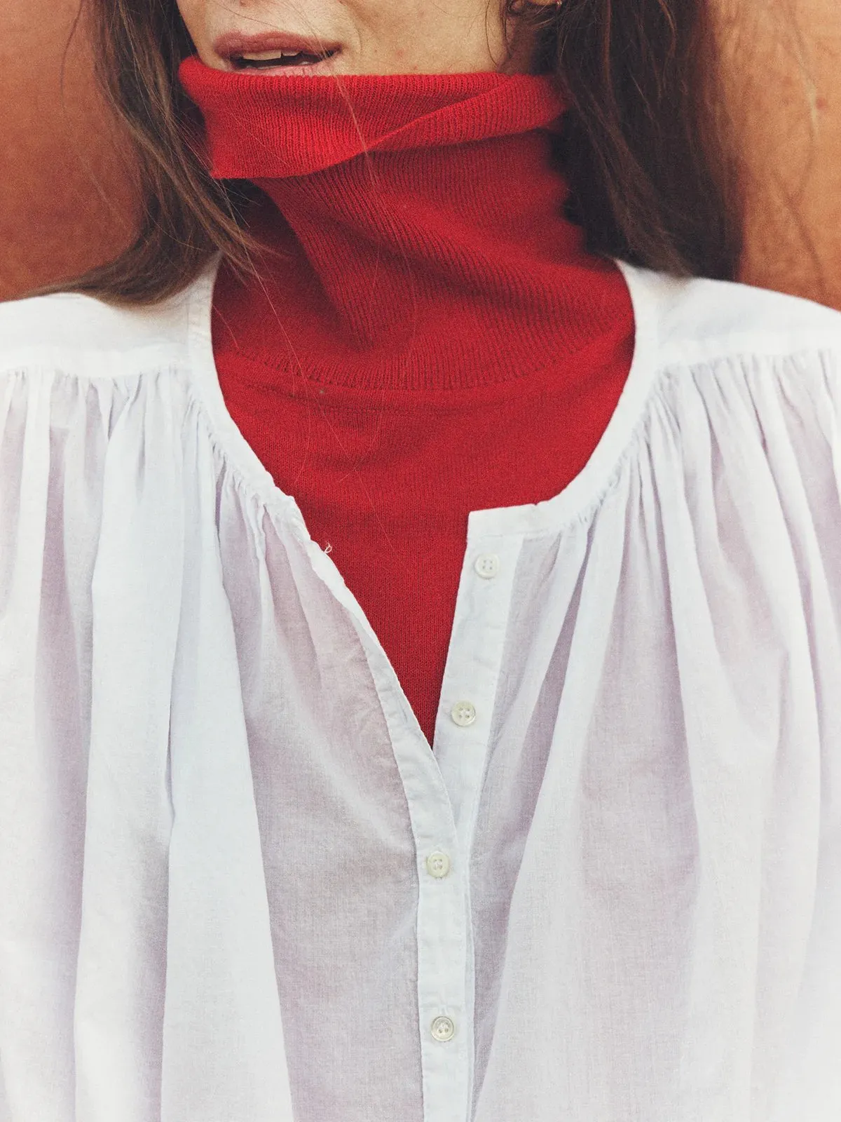 Tommy Sweater in Bright Flame