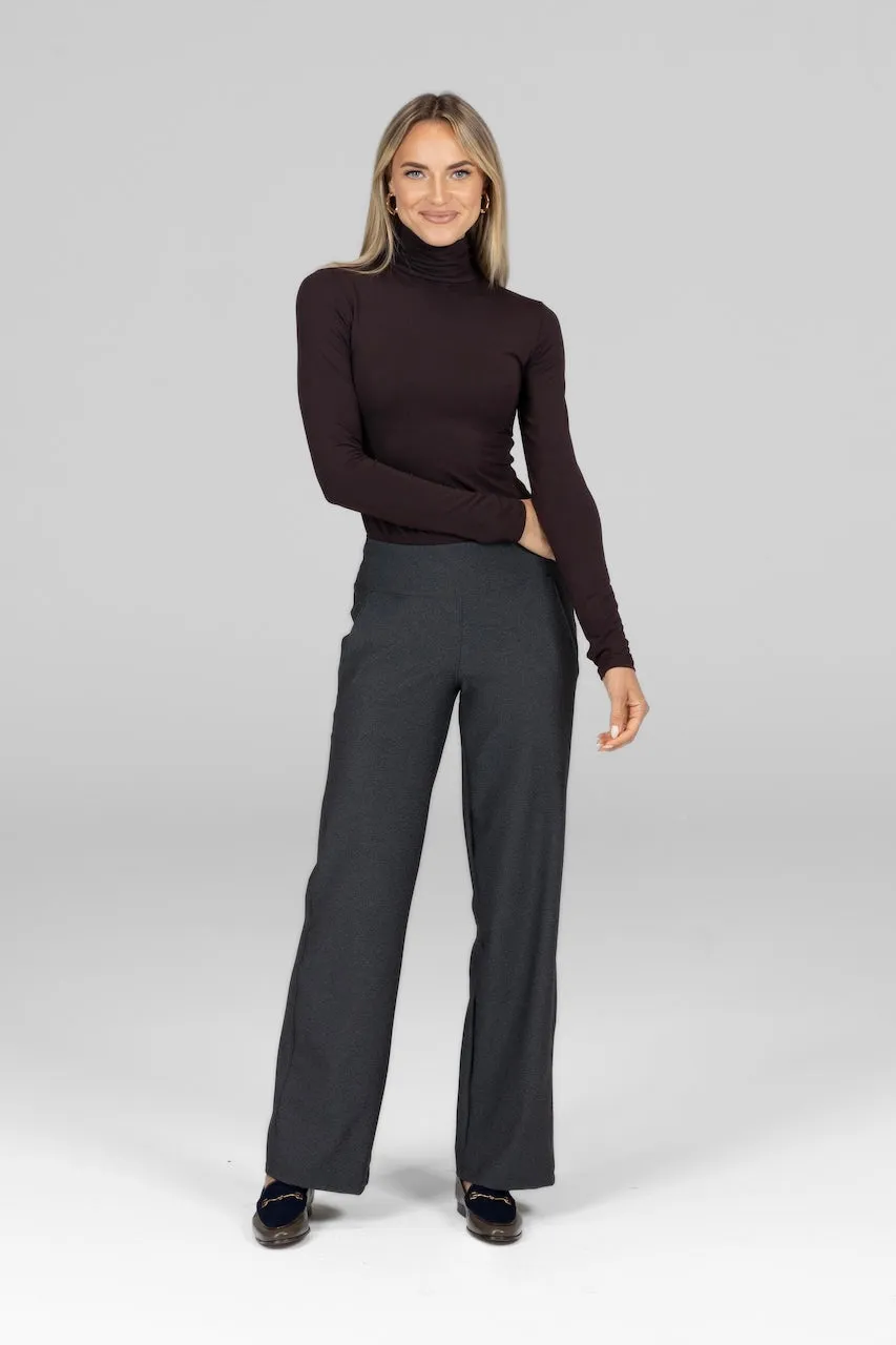 TRAVELER PANT: CHARCOAL GREY