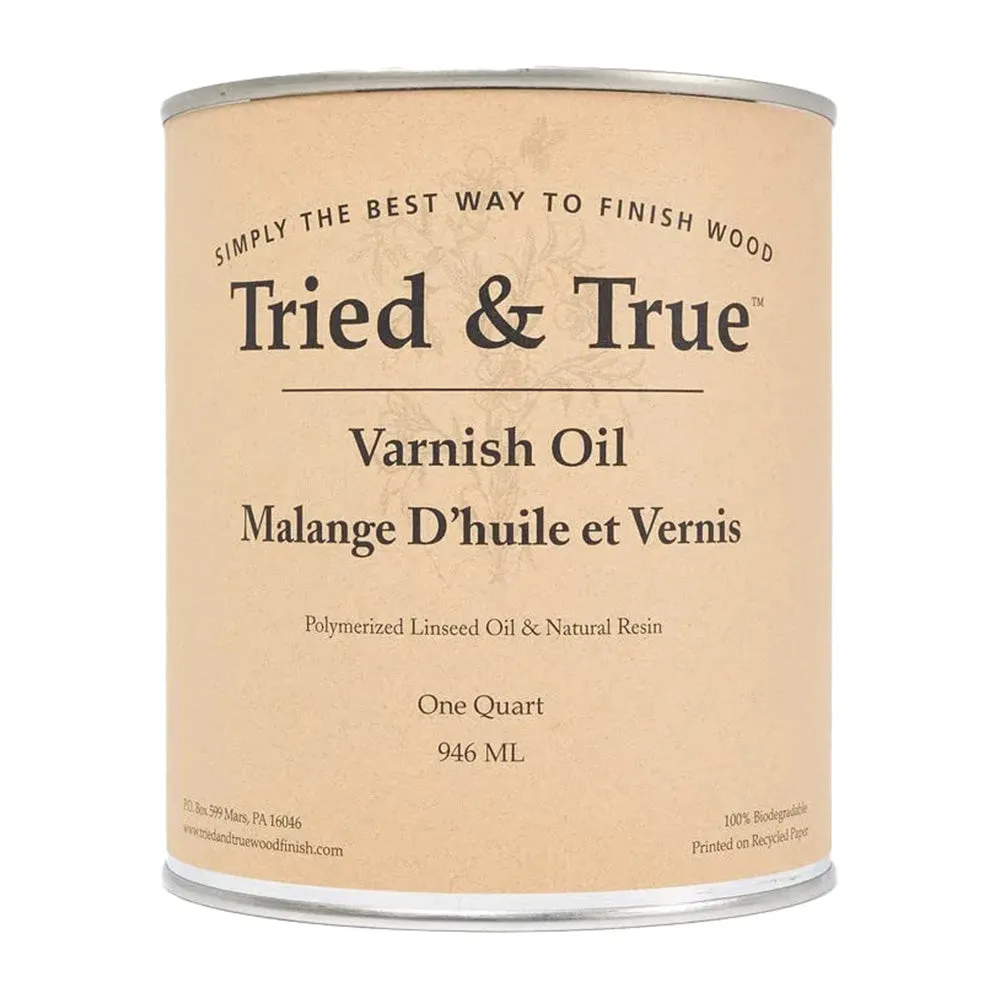 Tried & True Varnish Oil - Quart