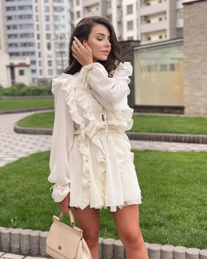 Tsarina - Elegant ruffled dress