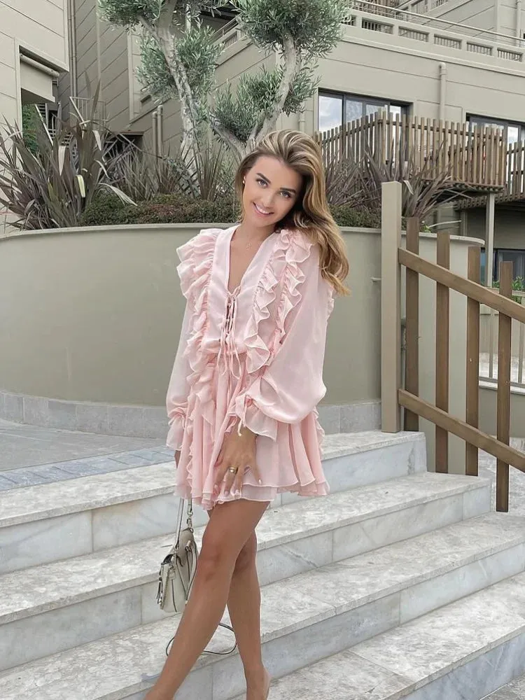 Tsarina - Elegant ruffled dress