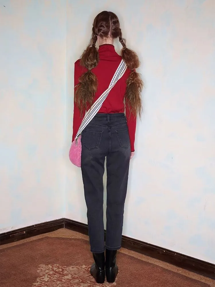 Turtleneck Stretch Shirt