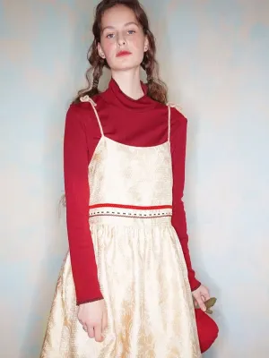 Turtleneck Stretch Shirt