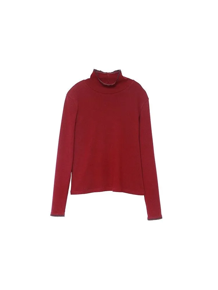 Turtleneck Stretch Shirt