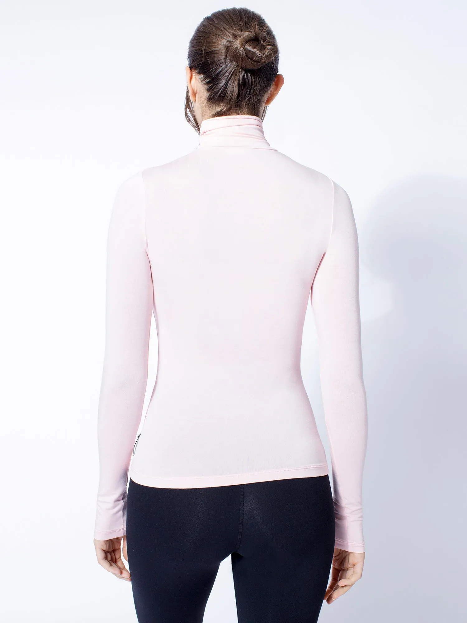 TURTLENECK TOP, PINK