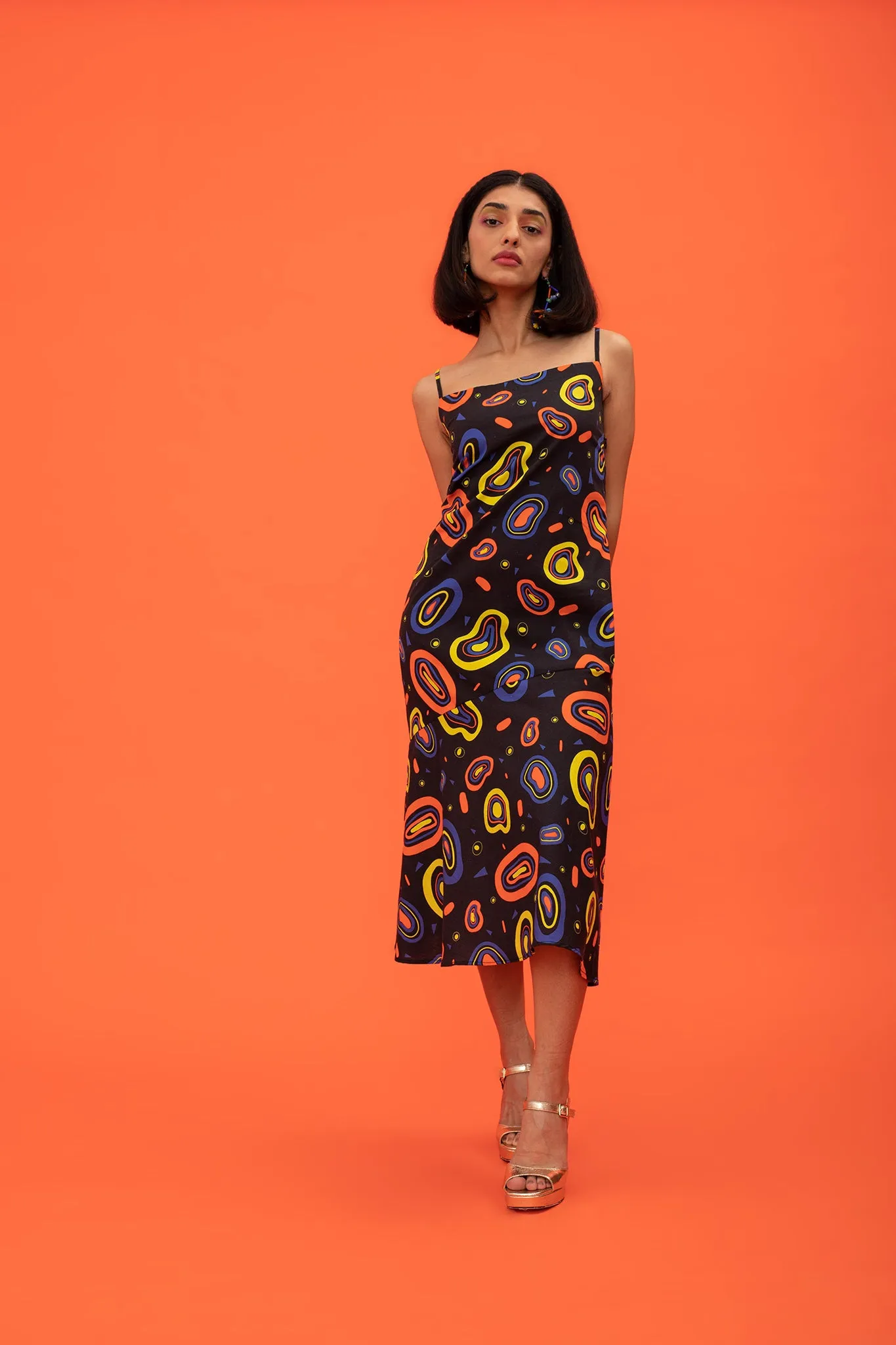 TWIGGY SLIP DRESS