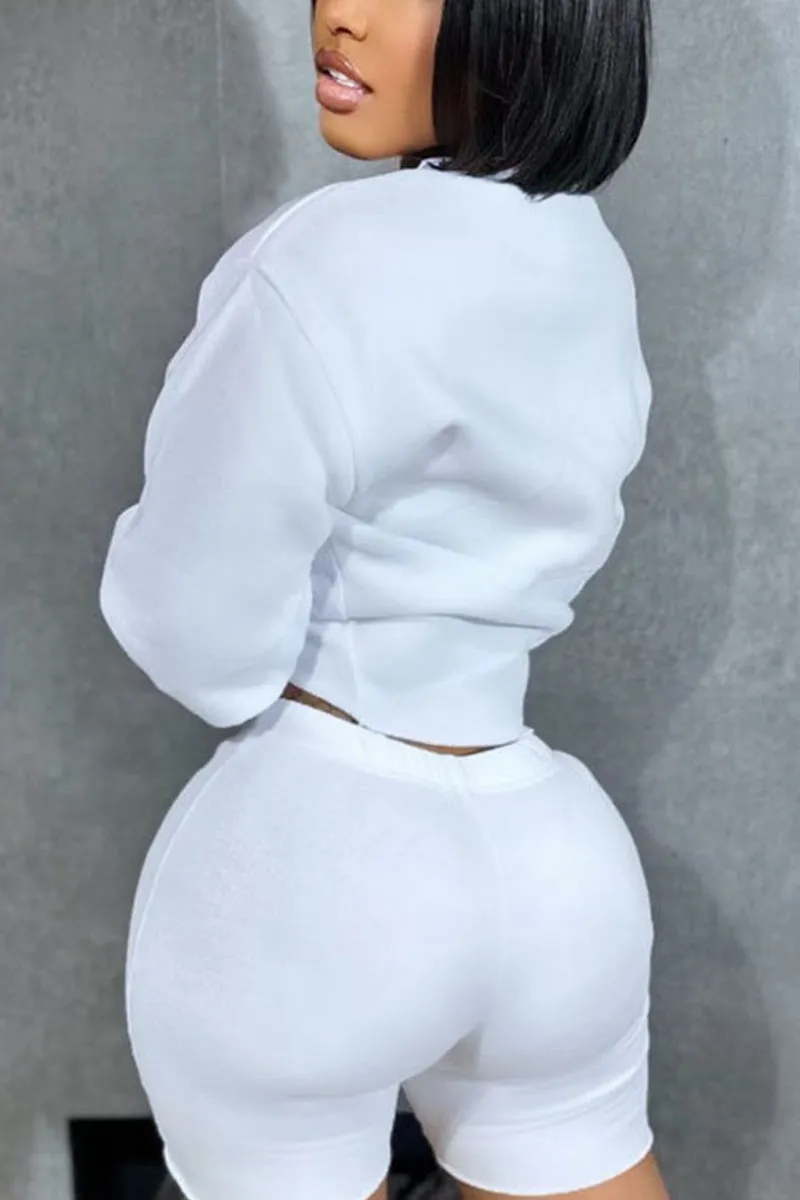 UI825 Solid Top and Shorts Sets