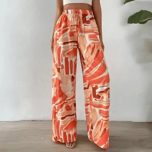 Valeria - Trendy Pants with Print for Women