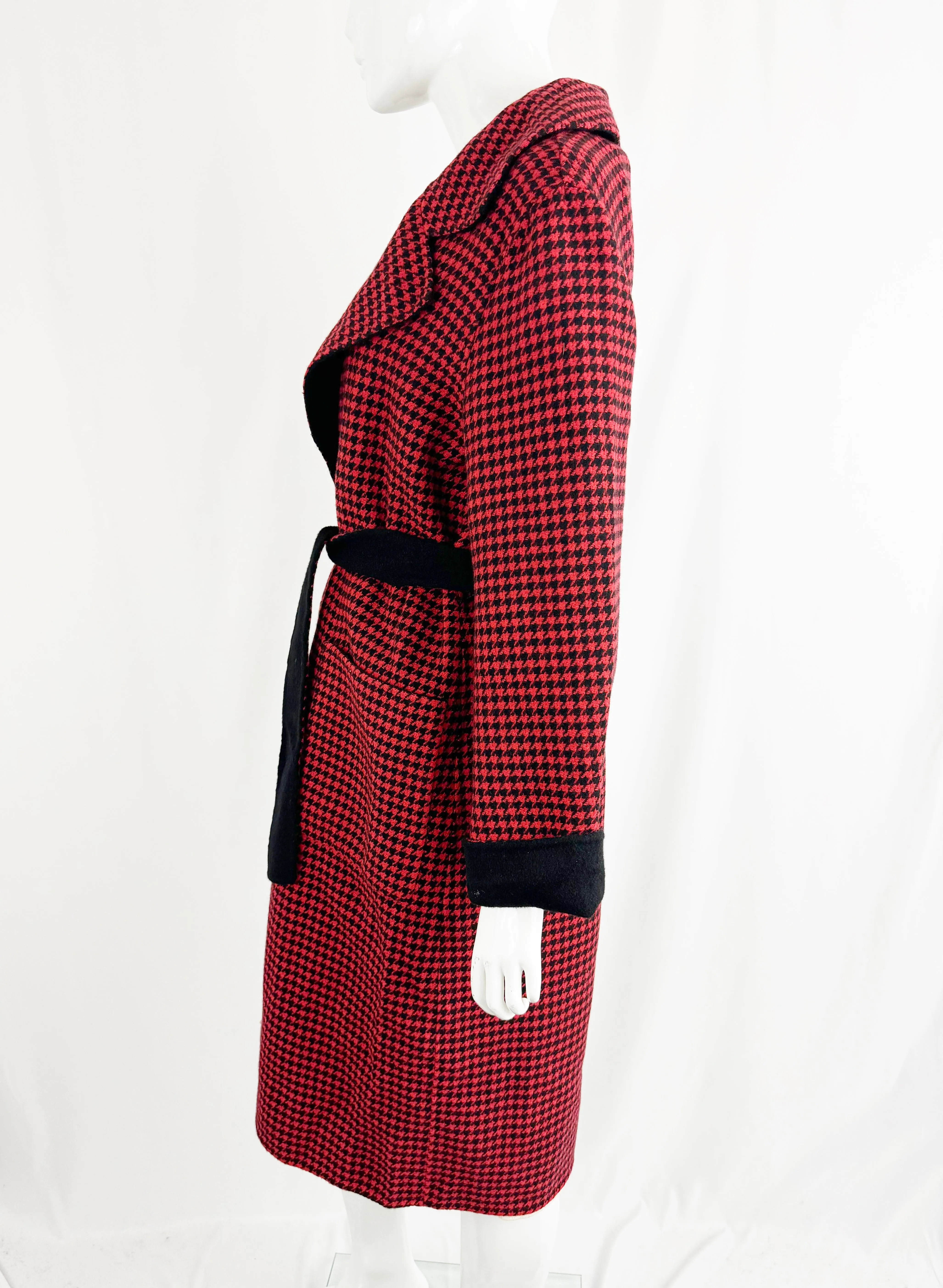 Veronica Beard Reversible Wrap Coat Size S