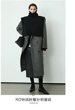 Vintage Double-Breasted Overcoat