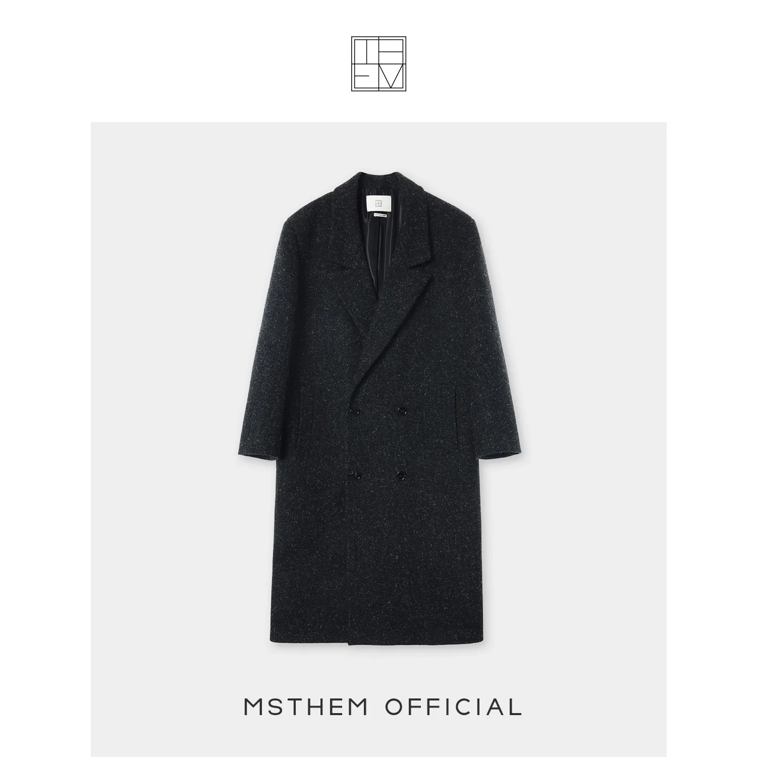 Vintage Double-Breasted Overcoat