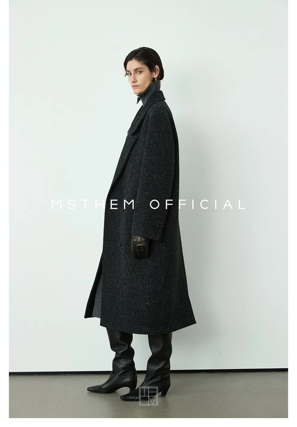 Vintage Double-Breasted Overcoat