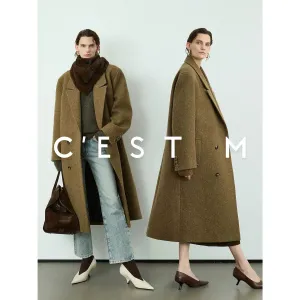 Vintage Double-Breasted Overcoat