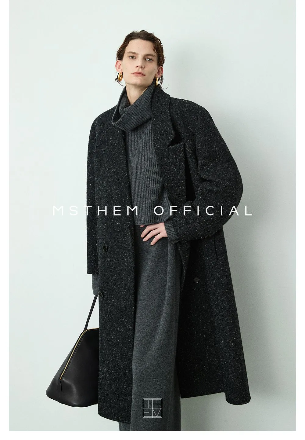 Vintage Double-Breasted Overcoat