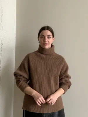 Vintage Polo ribbed turtleneck sweater