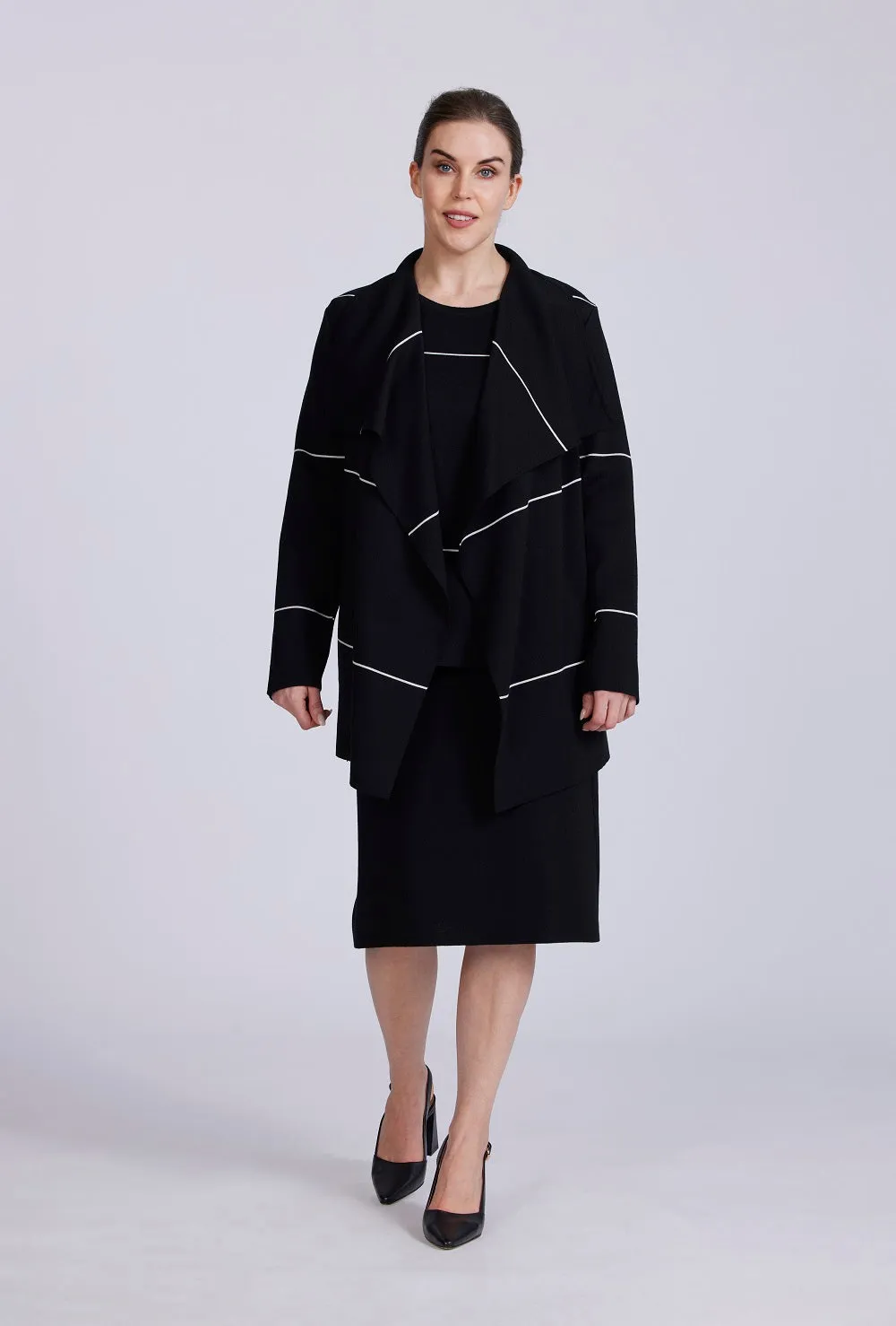 Visage Merino Waterfall Coat - V5320