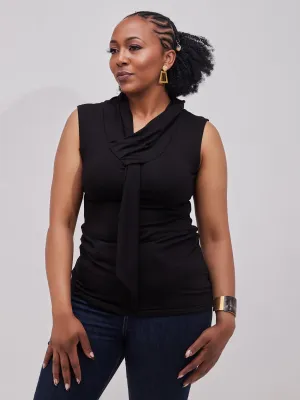 Vivo J.O Sleeveless Top - Black