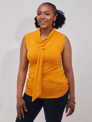 Vivo J.O Sleeveless Top - Mustard