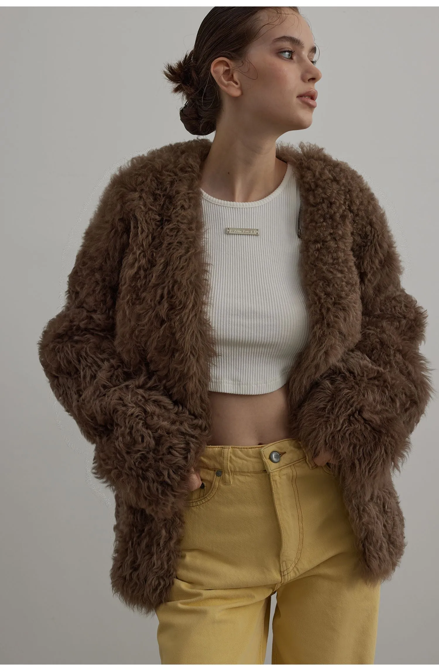 Wanderer Curly Fur Coat