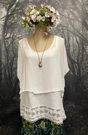 White overtop