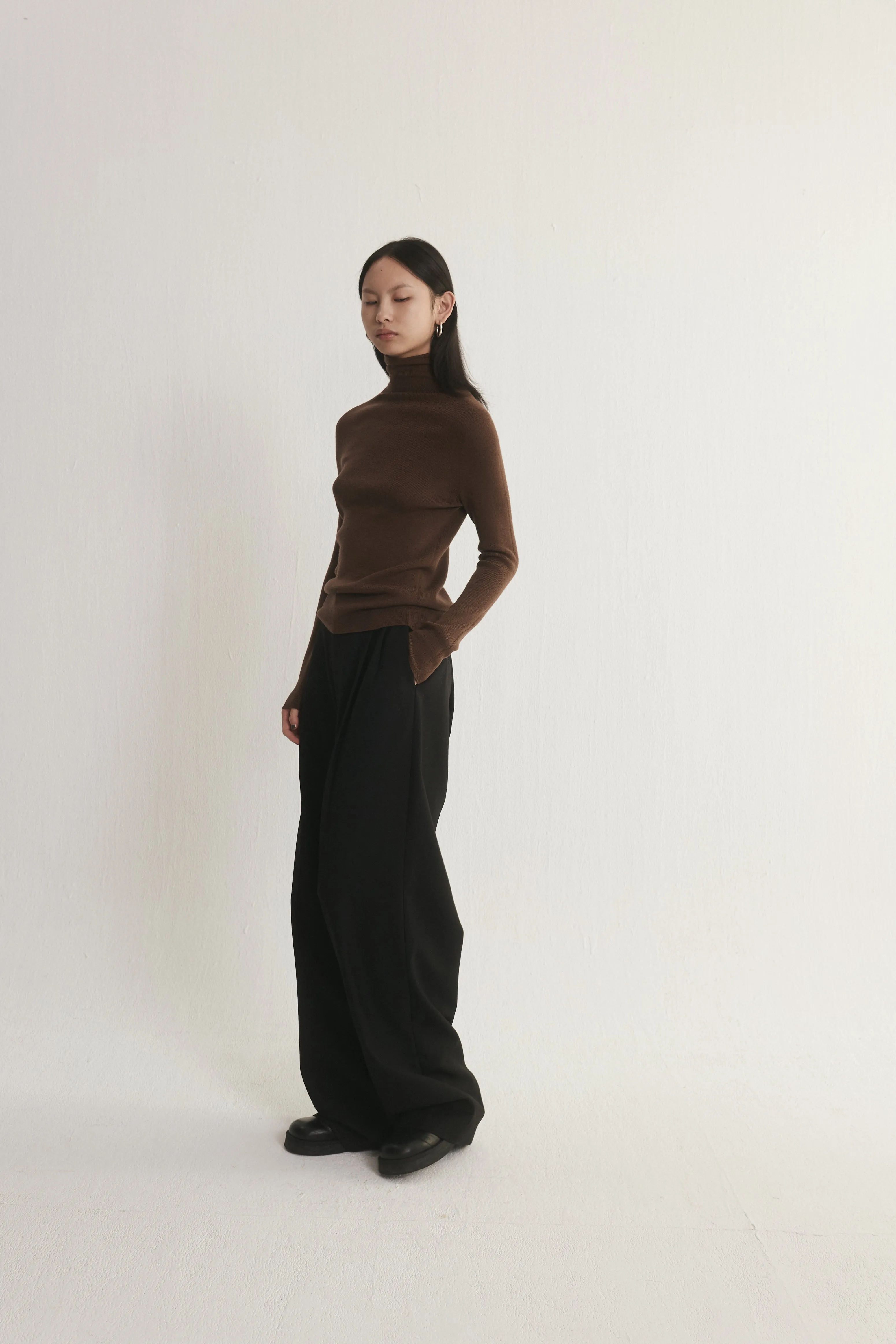 WholeGarment Knit Turtleneck